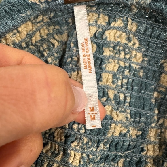 (US 6/M) Ellie Floral-print Gauze Midi Dress In Soft Seafoam - Picture 7 of 12